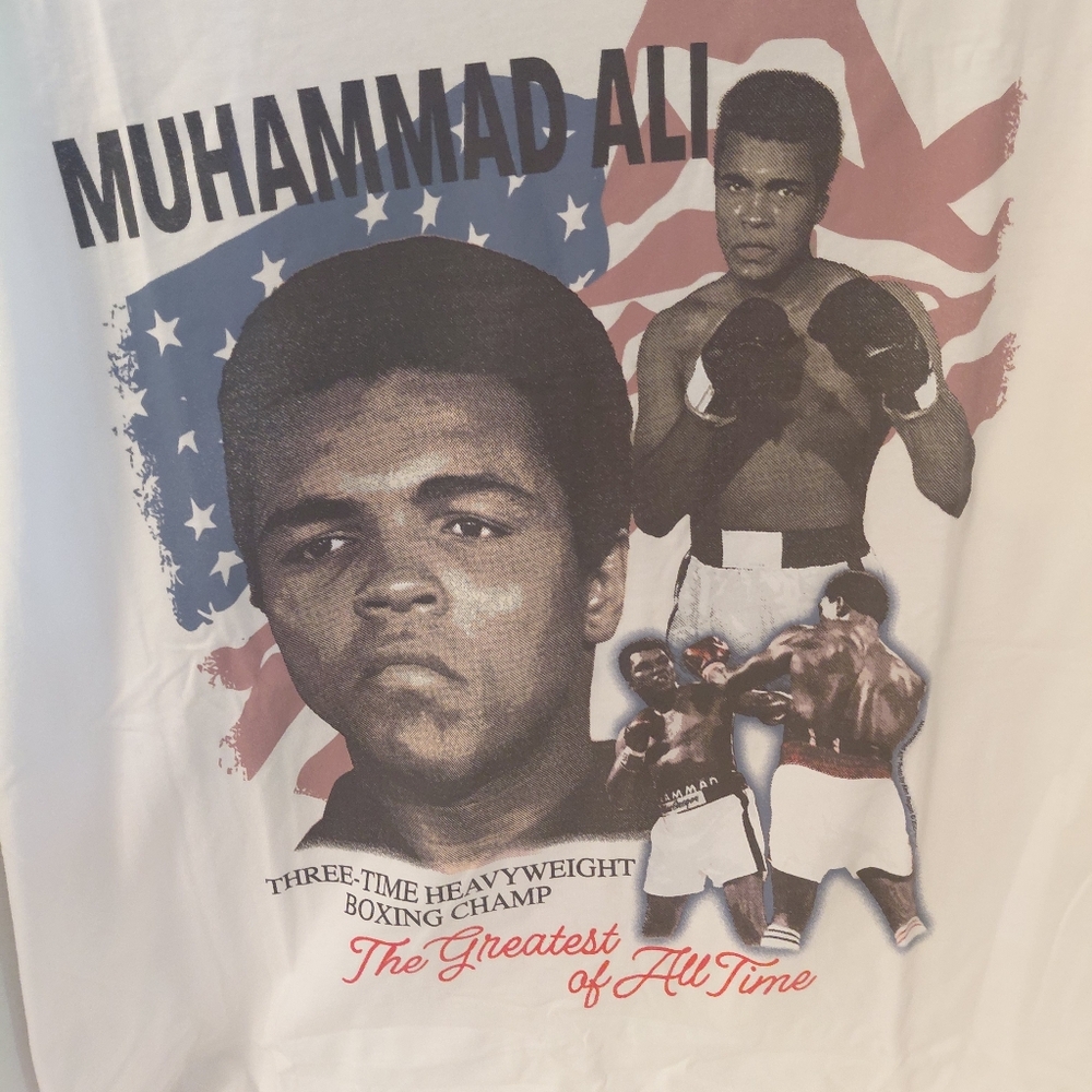 Muhammad Ali The GREATEST of All Time!! Graphic T-Shirt  Men XXL NWT